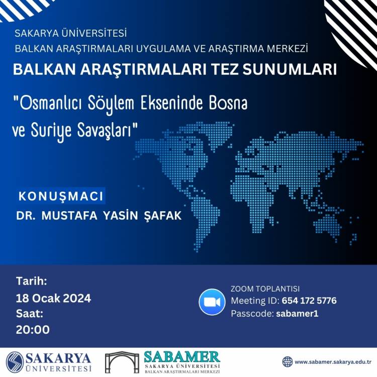SABAMER Tez Sunumları Serisinin İkinci Oturumu